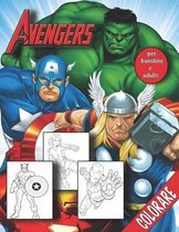 Avengers colorare per bambini e adulti