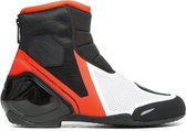 Dainese Dinamica Air Black Fluo Red White Motorcycle Shoes 45