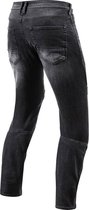 REV'IT! MOTO TF BLACK MOTORCYCLE JEANS L32/W36