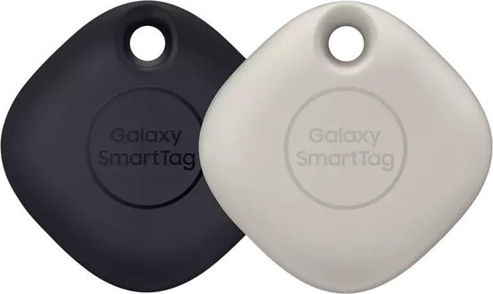 Samsung Galaxy SmartTag - GPS tracker - 2 stuks - Zwart & Oatmeal