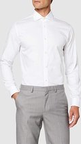 JACK & JONES Premium Shirt Heren overhemd (2-Pack) 100% Katoen - 2 overhemden Wit Maat XL -
