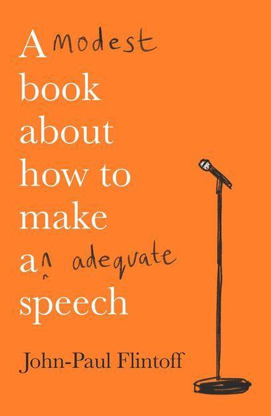 A Modest Book About How to Make an Adequate Speech - cover
