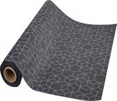 GALA Tafelloper Geo Stone Grey 40cm x 10m Dessin