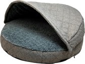 Jack and Vanilla Orthopedisch Snuggle Nest ø100cm - Grijs - cozy cave - Hondenkussen