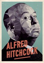 Celebrity Poster - Alfred Hitchcock - Wandposter 60 x 40 cm