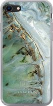 Lushery Hard Case voor iPhone SE (2020) - Crystal Lake