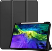 iPad Pro 2020 11 inch Hoes Book Case Hoesje Cover - Met Uitsparing Voor Apple Pencil - Zwart