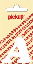 Pickup plakletter CooperBlack 40 mm - wit A