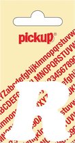 Pickup plakletter CooperBlack 40 mm - wit R