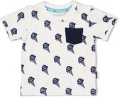 Feetje Team Icecream - T-Shirt AOP - wit - MT. 74