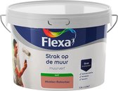 Flexa Strak op de muur - Muurverf - Mengcollectie - Midden Rabarber - 2,5 liter