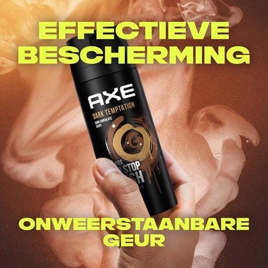 AXE Dark Temptation Deodorant Bodyspray - 6 x 150 ml - Voordeelverpakking - Axe