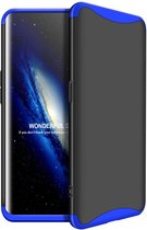 360 full body case voor Oppo Find X - zwart / blauw