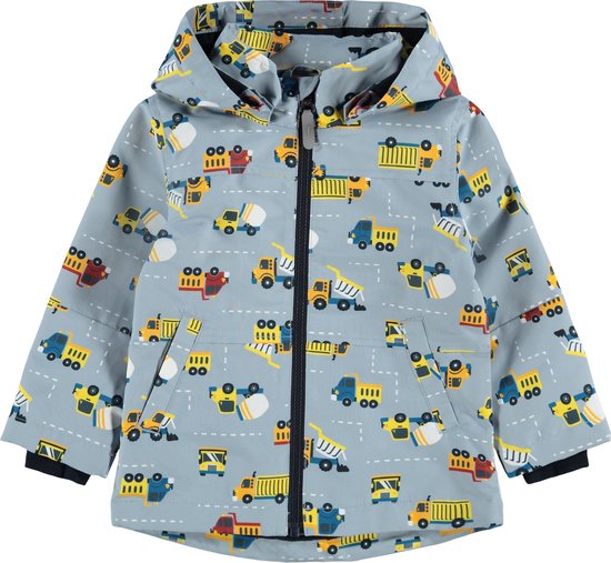 NAME IT Giacca Bambini Dinosauri – Nmmmax Jacket – Cerniera E Poliestere Riciclato – Per Bambini E Ragazzi