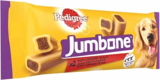 Foto: Pedigree jumbone medium rund gevogelte 200 gr