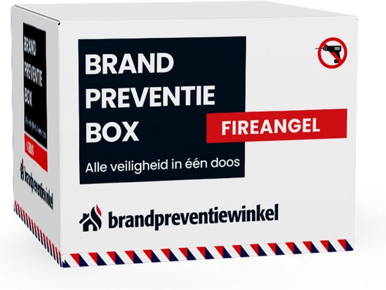 Coffret anti-incendie Ultimo - 3 x détecteurs de fumée FireAngel 10 ans - 1 détecteur de monoxyde de carbone FireAngel 7 ans - 4 x kits de montage magnétiques