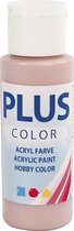 Plus Color acrylverf. dusty rose. 60 ml/ 1 fles