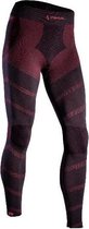 Iron-ic Thermolegging Performance Dames Zwart/rood Maat S/m