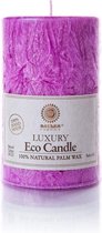 Eco Palmwas kaars PILLAR 12,5cm FUCHSIA