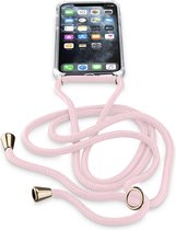 Cellularline - iPhone 11 Pro Max, hoesje aanpasbaar koord, roze