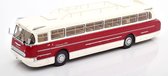 Ikarus 66 1972 Wit / Donkerrood 1-43 Ixo Models