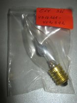 E14 Reserve Vlamlampje vuurtje 220V 5W flakkerlicht