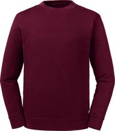 Russell Volwassenen Unisex Pure Organic Reversible Sweatshirt (Bourgondië)
