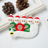 Kerst Ornament | Kerstversiering | Kerstbal | Kerstcadeau | 5 kerstmannen  | Mondmaskers | handreiniger | wcpapier