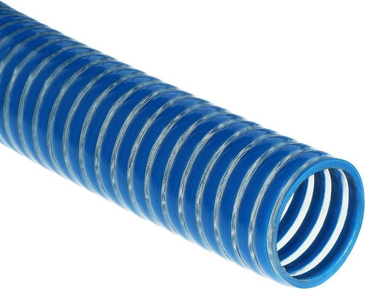 Zuigslang waterpomp 38mm / 1½ inch Azur blauw 3 m¹ ( Retour niet mogelijk )