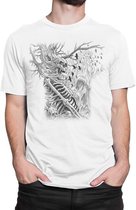 Guardian of the forest - T-shirt - Heren - Maat XL - Wit