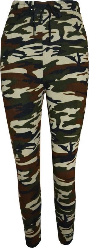 Dames legging  camouflage (3) S/M