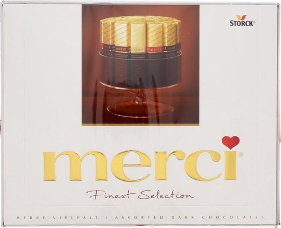 merci PUUR Chocolade 250 gram Assortiment Chocolade Cadeau