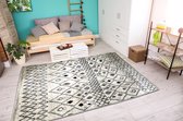 Aledin Carpets Luanda - Laagpolig - Vloerkleed 160x230 cm - Modern - Meerkleurig