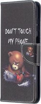 Cool beertje agenda book case hoesje Telefoonhoesje geschikt voor Samsung Galaxy A12