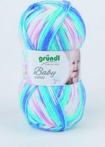 3457-06 Baby Color 10x50 gram turquoise multicolor