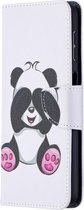 Panda beer agenda book case hoesje Samsung Galaxy A32 5G