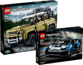 LEGO Technic Bundel 2021 - Land Rover Defender 42110 - Mclaren Senna GTR 42123