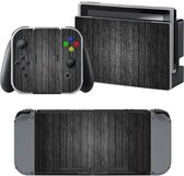 Wood – Console skin geschikt voor Nintendo Switch - 1 console sticker en 2 controller stickers