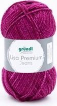 4747-01 Lisa Premium Jeans fuchsia gemeleerd 10x50gr