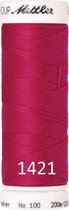 Mettler/Amann universeel naaigaren, 200m. polyester, 1421 donker fuchsia