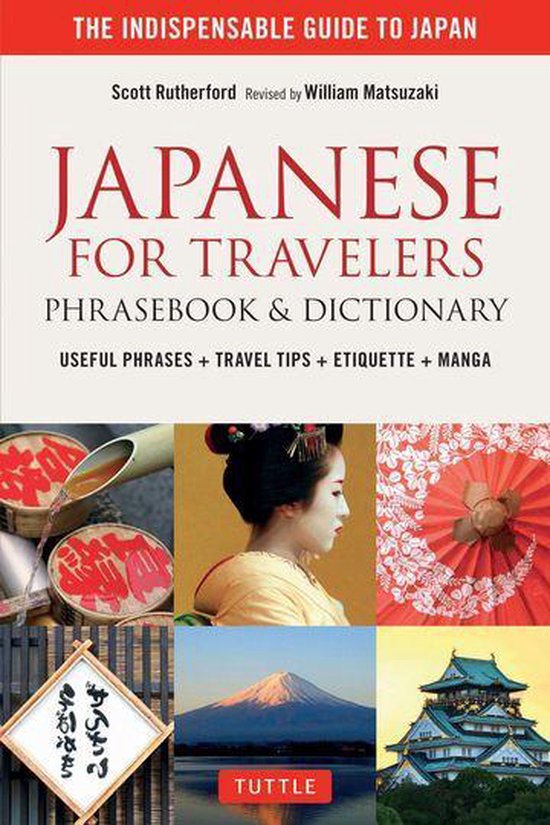 Japanese for Travelers Phrasebook & Dictionary - cover