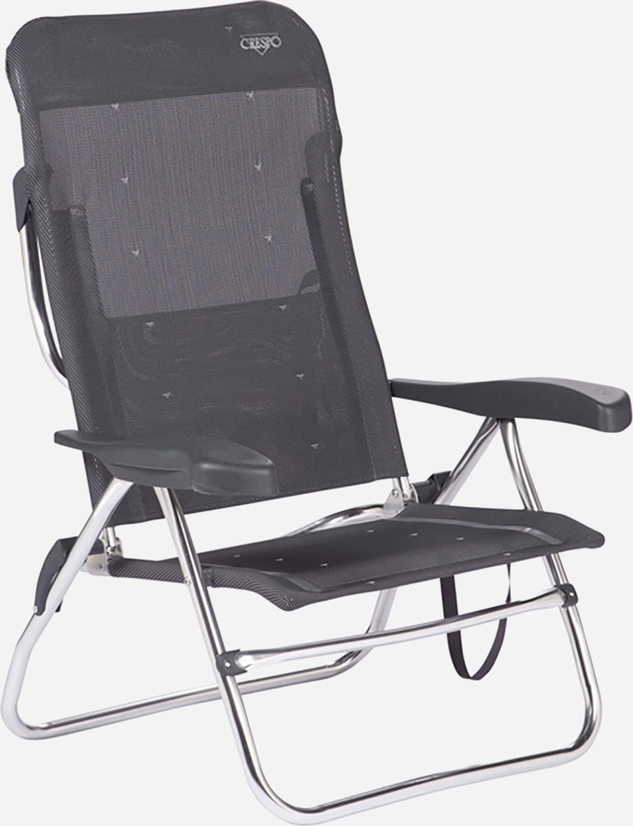 Crespo AL-223 Strandstoel - opvouwbaar - Grijs