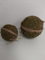 2 grote tuinballen van kunstgras