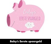 Spaarpot meisje 'Baby's eerste spaargeld'