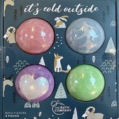 Badbruisballen set 4 stuks - Bath Fizzers - 4 stuks - The Bath Company - geschenkset