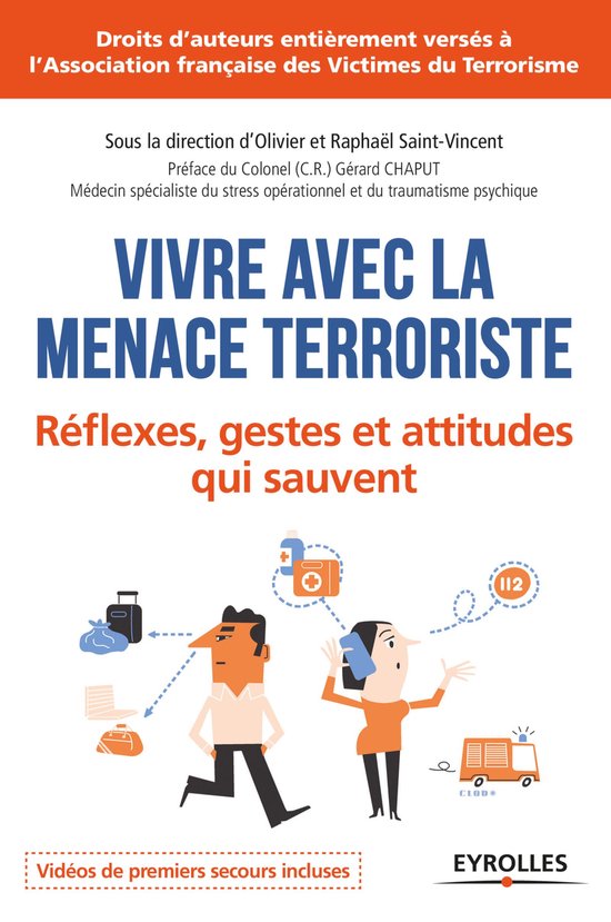 Vivre avec la menace terroriste - cover