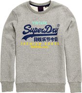 Superdry Heren Trui Vintage Logo Tri sweatshirt met ronde hals