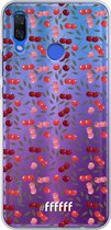 Huawei Nova 3 Hoesje Transparant TPU Case - Cherry's #ffffff