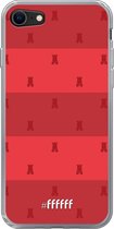 6F hoesje - geschikt voor iPhone SE (2020) - Transparant TPU Case - AZ Alkmaar #ffffff