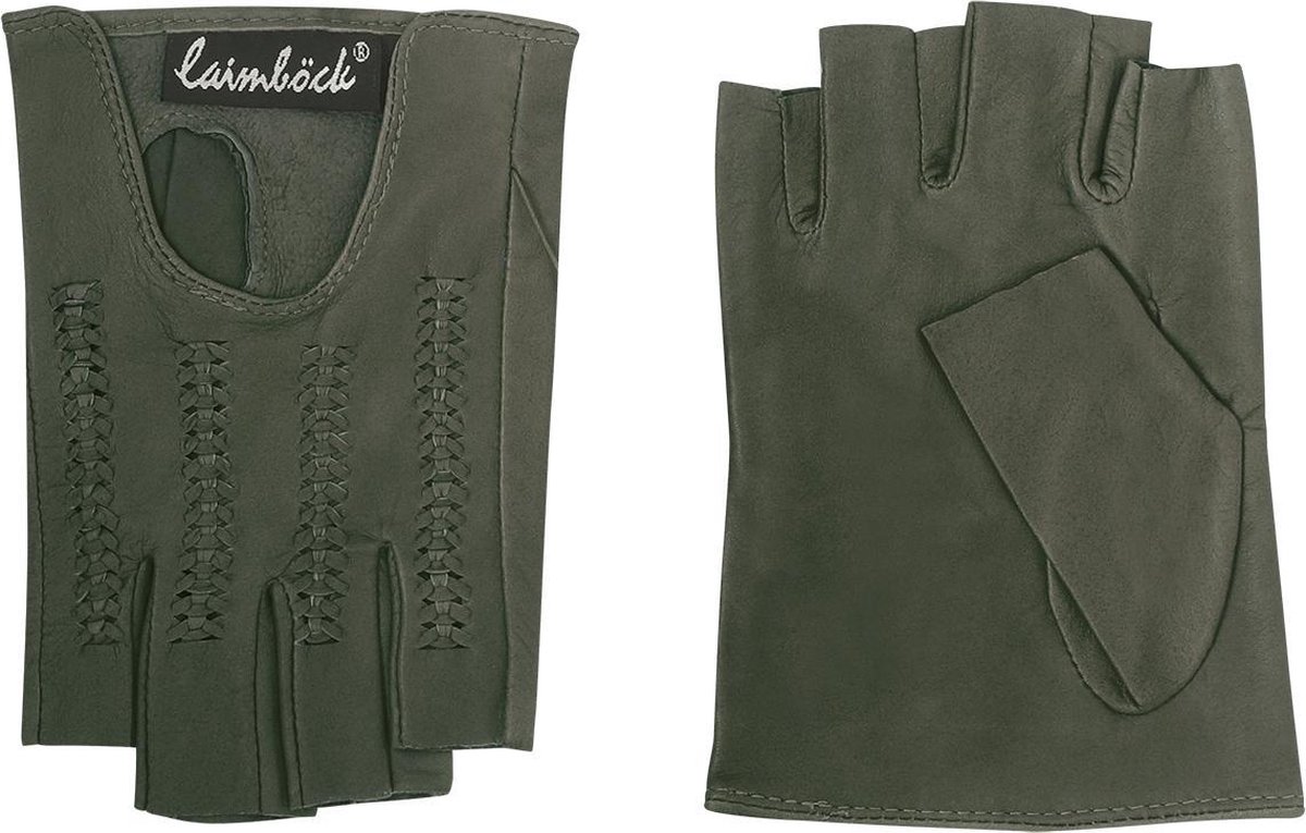 Laimbock handschoenen Saltillo grijs - groen - 8